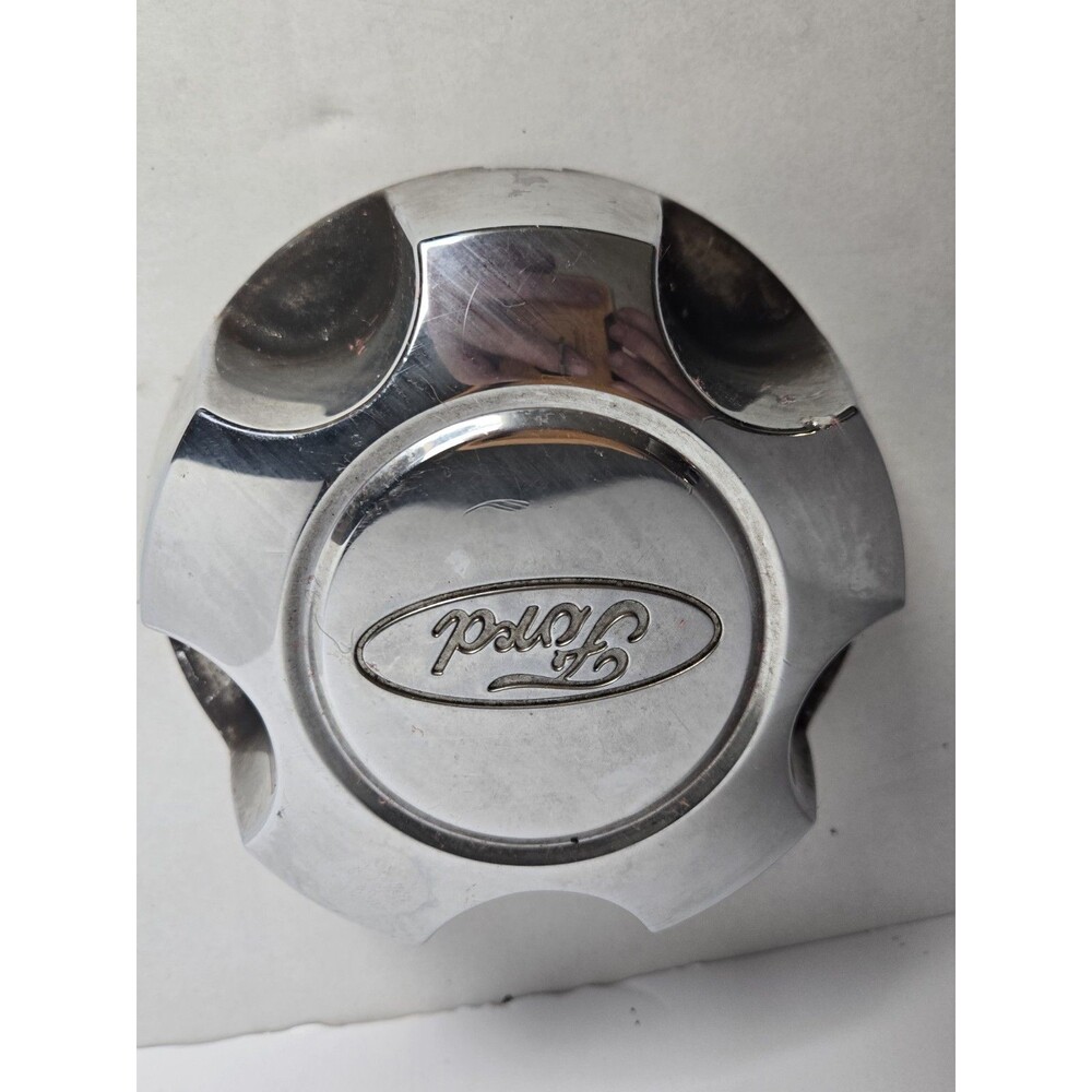 Ford Ranger or Explorer center cap, chrome, 1997-2011 part# F87A 1A096 DA Worn